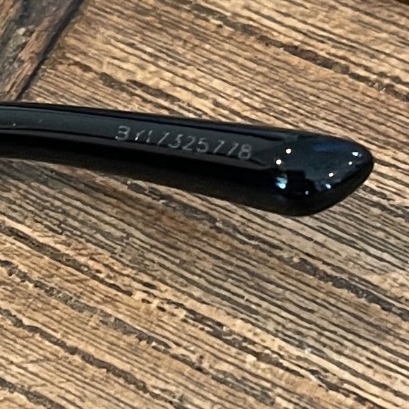 BURBERRY Signature Plaid Round Sunglasses NEW Black 57mm Rare - Picture 12 of 13